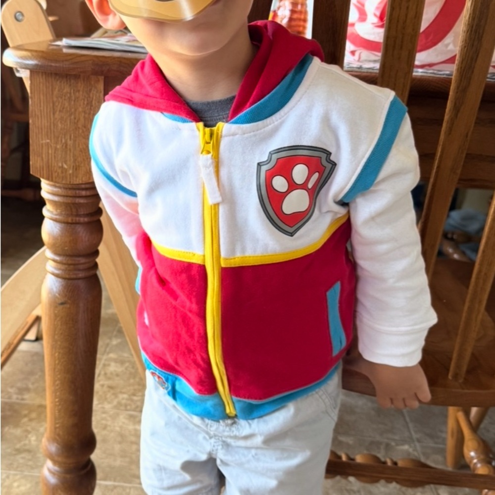 Kids Ryder Paw Patrol Costume Hoodie